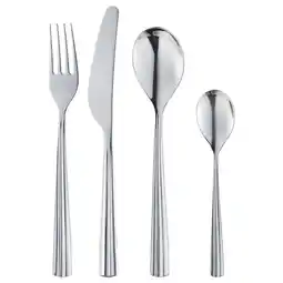 IKEA SjugÄlshaj Bestikksett, 24 deler, rustfritt stål tilbud
