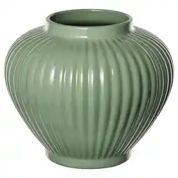 IKEA PelarbjÖrk Vase, grågrønn, 20 cm tilbud