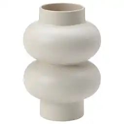 IKEA PÄrlhÄgg Vase, beige, 22 cm tilbud