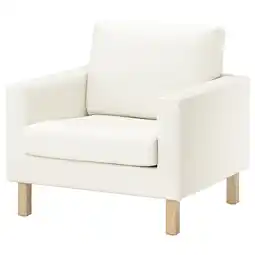 IKEA SaltsjÖbaden Trekk til lenestol, Blekinge hvit tilbud