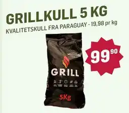 Holdbart GRILLKULL 5 KG tilbud
