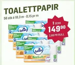 Holdbart TOALETTPAPIR tilbud