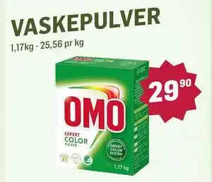 Holdbart VASKEPULVER tilbud