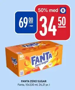 Rema 1000 FANTA ZERO SUGAR tilbud