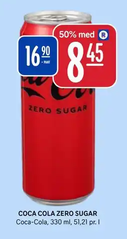 Rema 1000 COCA COLA ZERO SUGAR tilbud