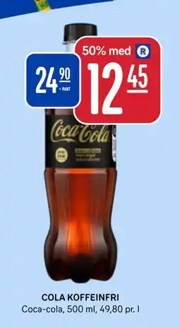 Rema 1000 COLA KOFFEINFRI tilbud