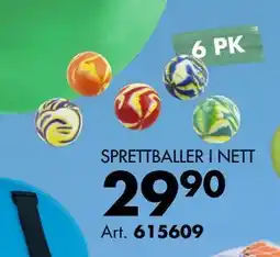 Sparkjøp SPRETTBALLER I NETT tilbud
