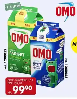 Sparkjøp OMO TØYVASK 1,5 L tilbud