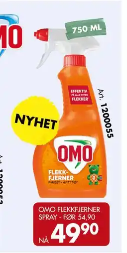 Sparkjøp OMO FLEKKFJERNER SPRAY - FØR 54,90 NÅ tilbud