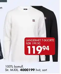 Sparkjøp LANGERMET T-SKJORTE tilbud