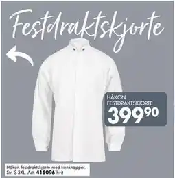 Sparkjøp HÅKON FESTDRAKTSKJORTE tilbud