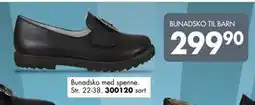 Sparkjøp BUNADSKO TIL BARN tilbud