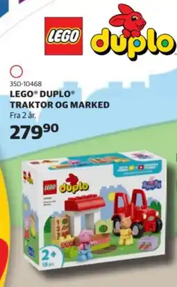 Lekia Lego® Duplo® Traktor og marked tilbud