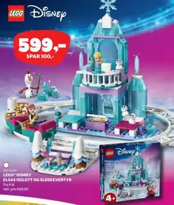 Lekia Lego® Disney Elsas isslott og sledeeventyr tilbud