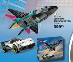 Lekia Lego® City jagerfly mot bil tilbud