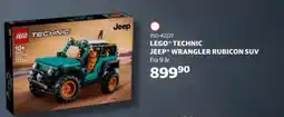 Lekia Lego® Technic jeep® Wrangler rubicon suv tilbud