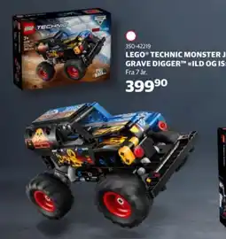 Lekia Lego® Technic monster jam Grave digger ILD og is tilbud