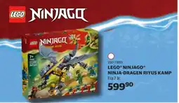 Lekia Lego® Ninjago® Ninja-dragen riyus kamp tilbud