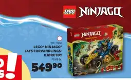 Lekia Lego® Ninjago® Jays forvandlings- kjøretøy tilbud