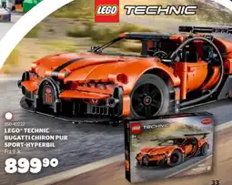 Lekia Lego® Technic Bugatti chiron pur sport-hyperbil tilbud
