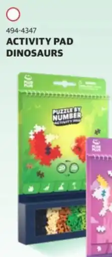 Lekia Activity pad dinosaurs tilbud