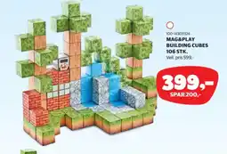 Lekia Mag&play building cubes tilbud
