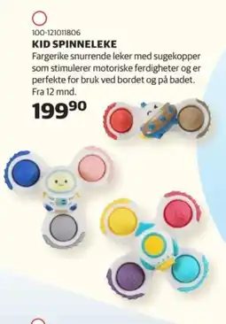 Lekia Kid spinneleke tilbud