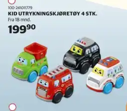 Lekia Kid utrykningskjøretøy tilbud