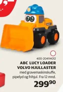 Lekia ABC Lucy loader volvo hjullaster tilbud