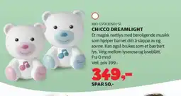 Lekia Chicco dreamlight tilbud