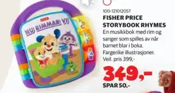 Lekia Fisher Price storybook rhymes tilbud
