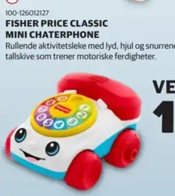 Lekia Fisher Price classic mini chaterphone tilbud