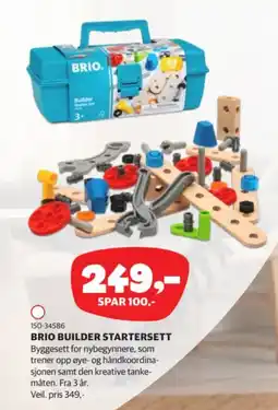 Lekia Brio Builder startersett tilbud