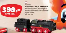Lekia Brio world B/O damptog tilbud