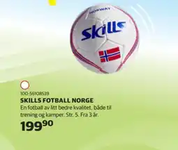 Lekia Skills fotball Norge tilbud