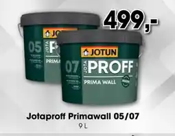 Mal Proff Jotaproff Primawall 05/07 tilbud