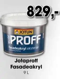 Mal Proff Jotaproff Fasadeakryl tilbud