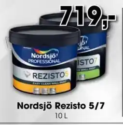 Mal Proff Nordsjö Rezisto 5/7 tilbud