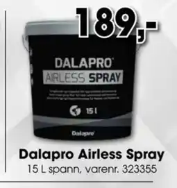 Mal Proff Dalapro Airless Spray tilbud
