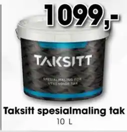 Mal Proff Taksitt spesialmaling tak tilbud