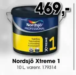 Mal Proff Nordsjö Xtreme 1 tilbud