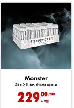 Nordby Supermarket Monster tilbud