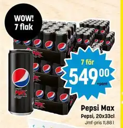 Eurocash Pepsi Max tilbud