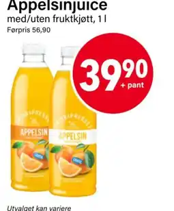 Nærbutikken Appelsinjuice tilbud