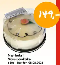 Havaristen Nærbakst Marsipankake tilbud