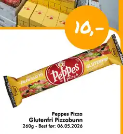 Havaristen Peppes Pizza Glutenfri Pizzabunn tilbud