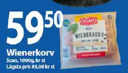 MaxiMat Töcksfors Wienerkorv tilbud