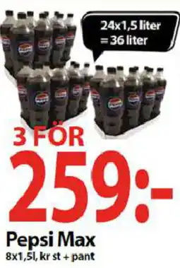 MaxiMat Töcksfors Pepsi Max tilbud