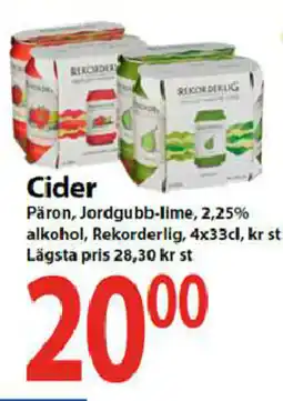 MaxiMat Töcksfors Cider tilbud