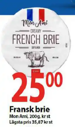 MaxiMat Töcksfors Fransk brie tilbud